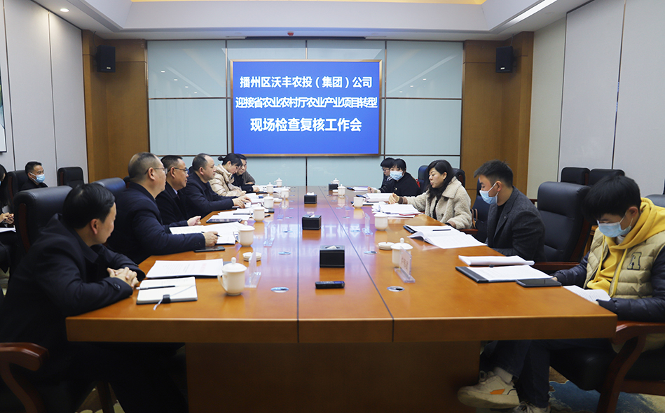 【農(nóng)投動(dòng)態(tài)】| 省農(nóng)業(yè)農(nóng)村廳到區(qū)農(nóng)投公司開(kāi)展農(nóng)業(yè)產(chǎn)業(yè)項(xiàng)目轉(zhuǎn)型現(xiàn)場(chǎng)檢查復(fù)核工作